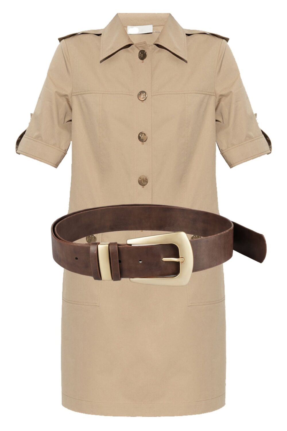 CHARLOTTE VEGAN FAUX LEATHER BELT