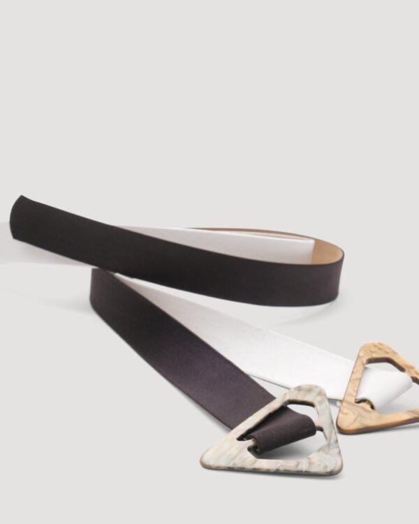 HERSILIA SILK SATEEN BELT - Image 4