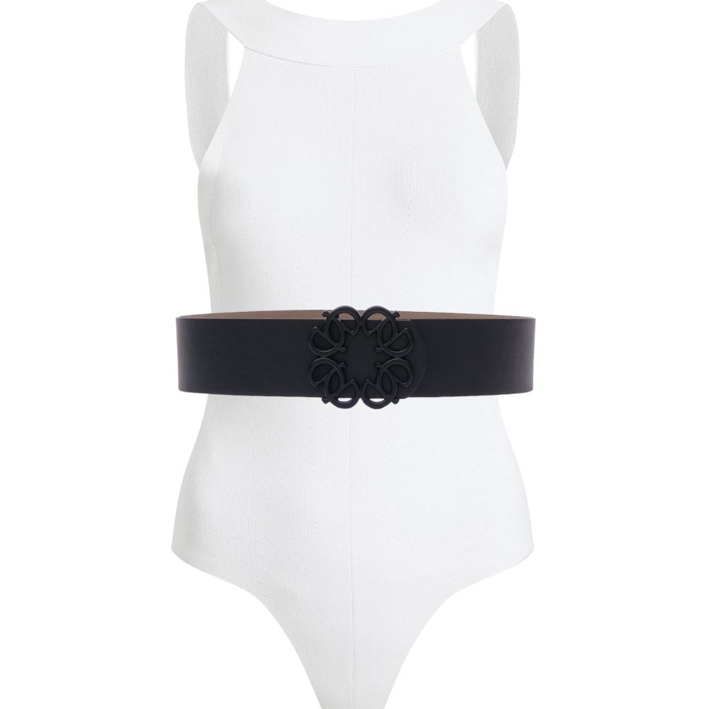BRITTANY ANAGRAM BELT BLACK